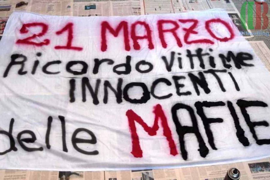 Giornata della Memoria in ricordo delle vittime delle mafie