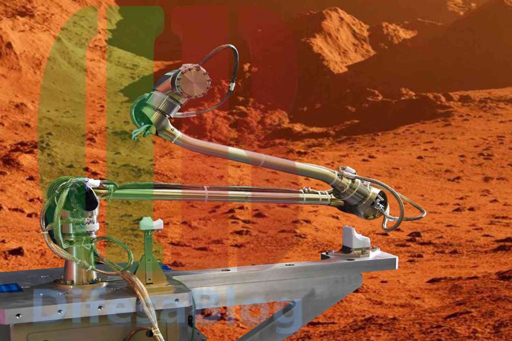 Bracci robotici su Marte, un progetto di Leonardo