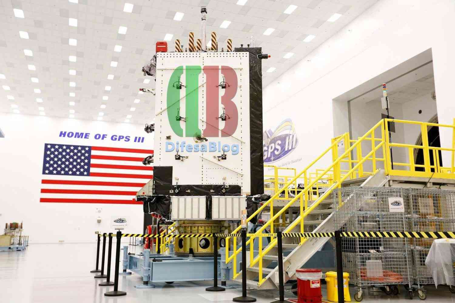 Il satellite GPS III di Lockheed Martin