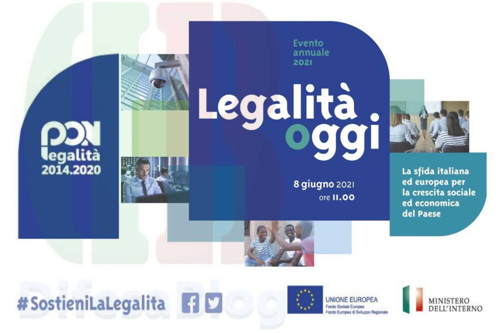 PON Legalità: “la crescita sociale ed economica del Paese”