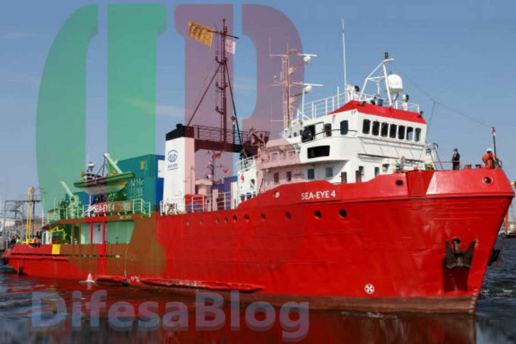 ONG “Sea Eye 4”, fermo amministrativo per la nave