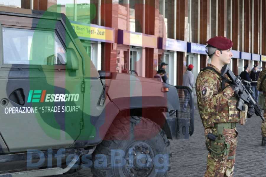 Operazione Strade Sicure, caldo “Invernale” per il personale militare