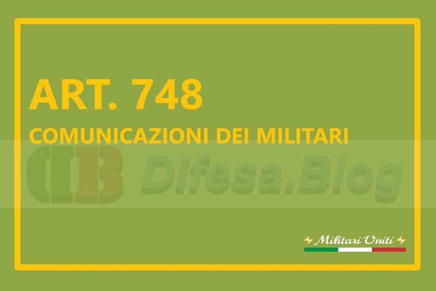 Comunicazioni dei militari