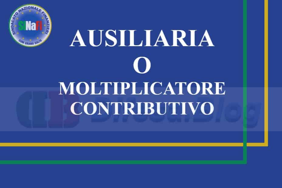 Ausiliaria o moltiplicatore contributivo