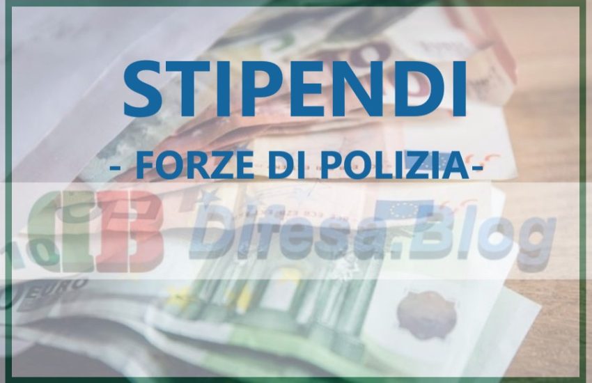 stipendi forze di polizia