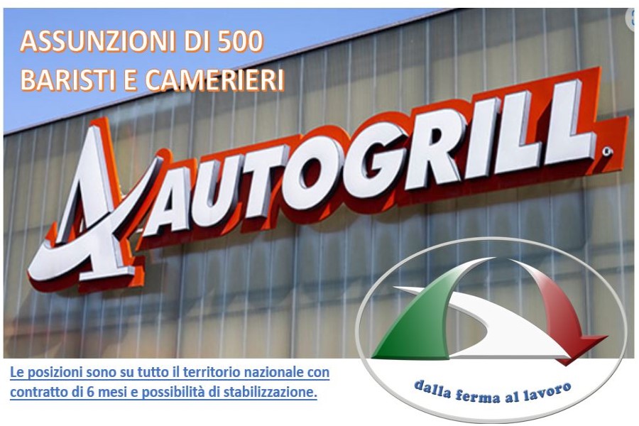 Autogrill S.p.A., campagna assunzioni