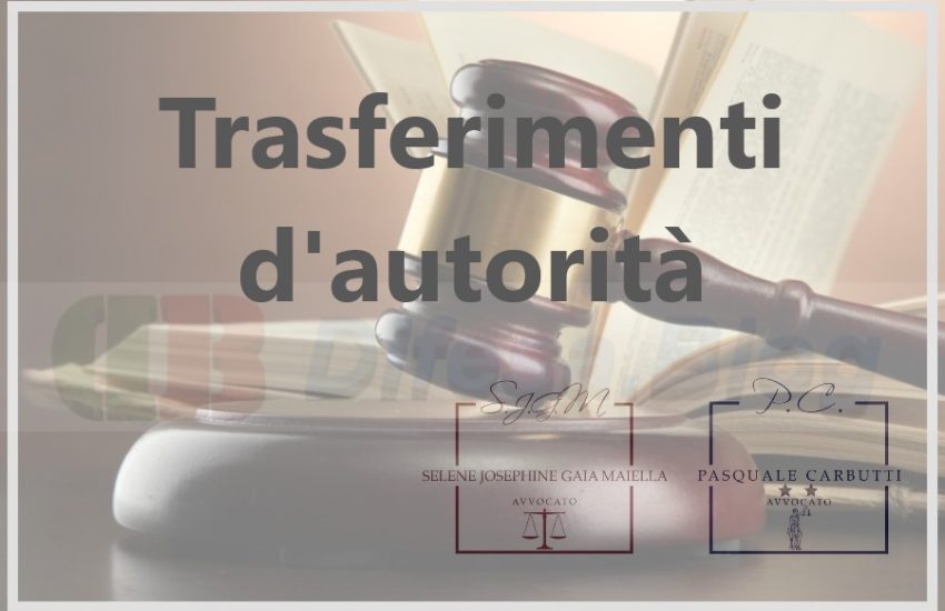 trasferimenti d'autorità