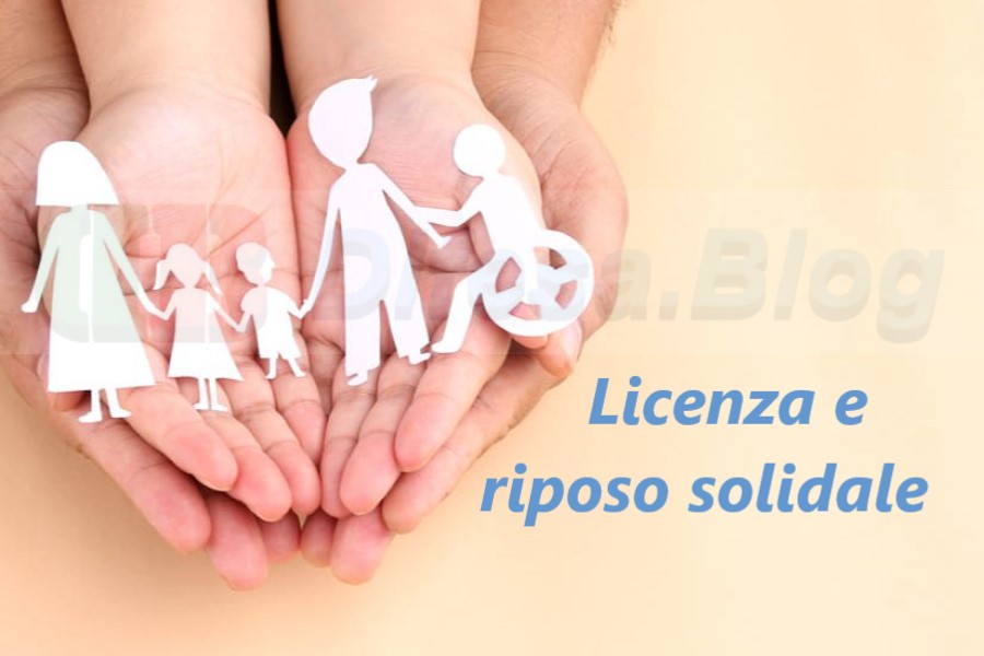 Licenza e riposo solidale