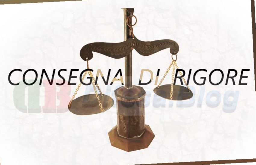 consegna di rigore