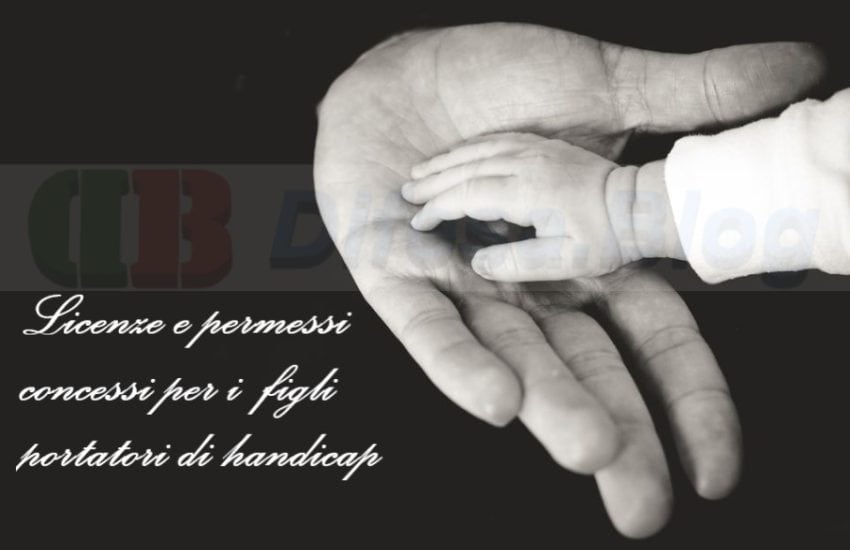 Licenze permessi figli handicap