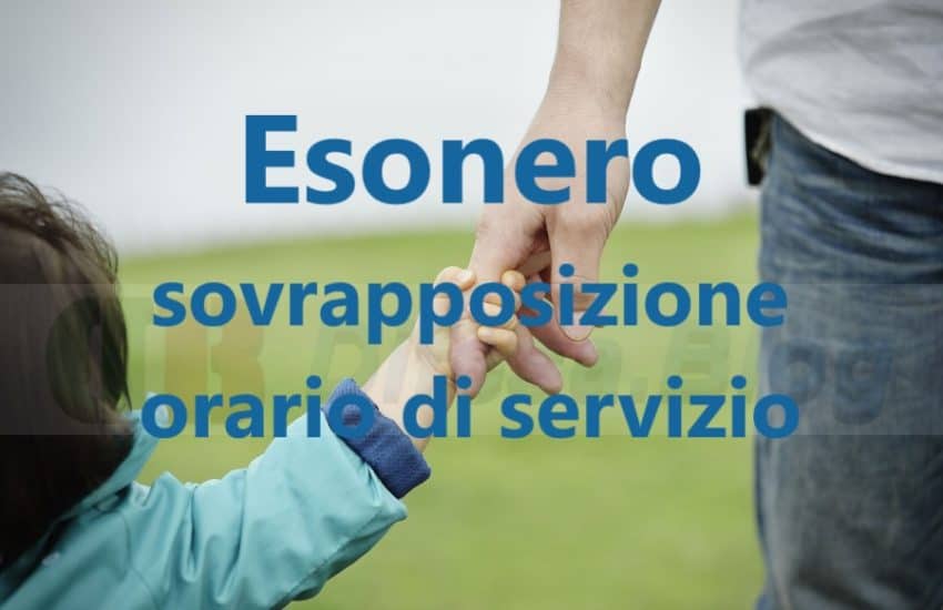 Esonero sovrapposizione orario di servizio