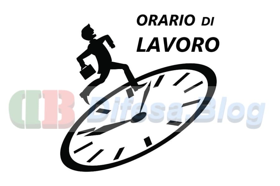 Orario di lavoro e orario di servizio