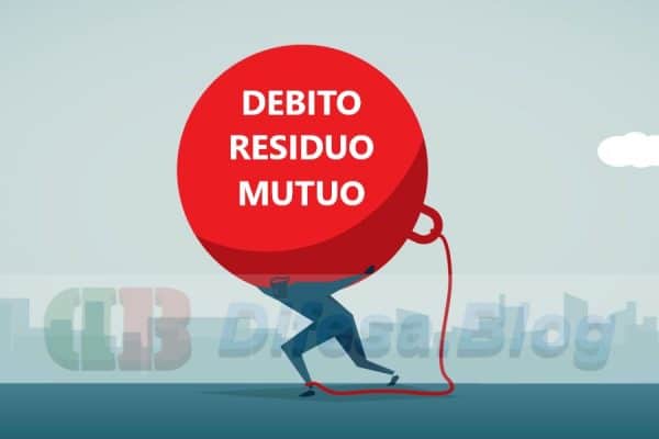 Debito residuo mutuo – DB