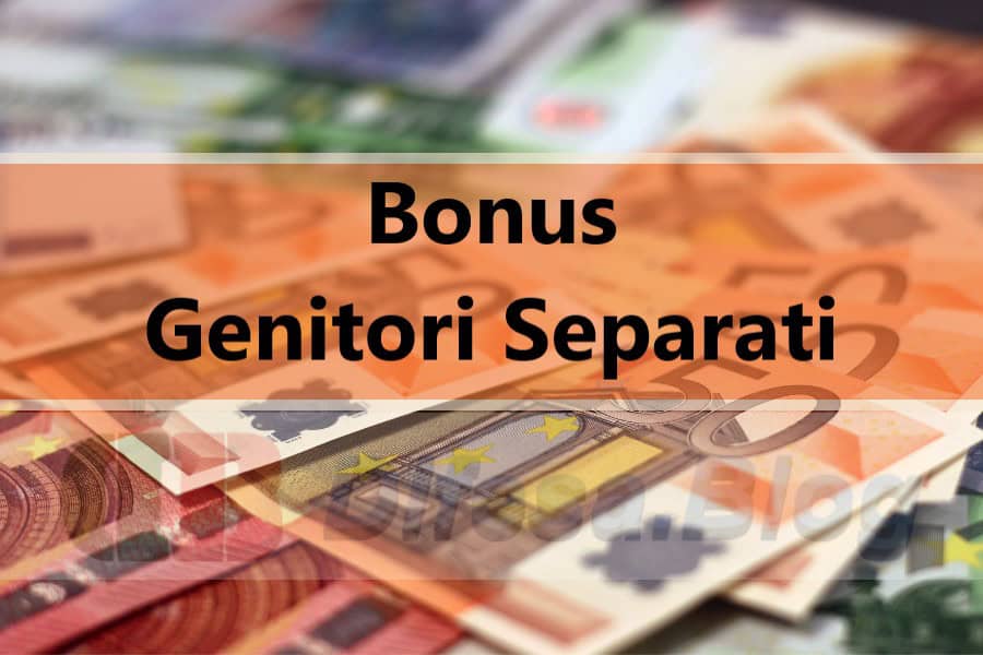 Bonus Genitori Separati