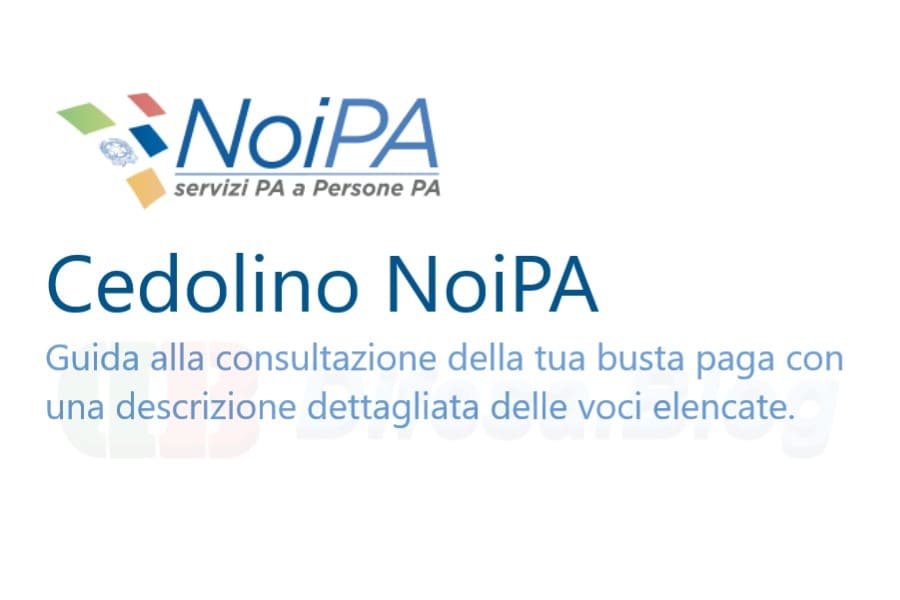 Cedolino NoiPA