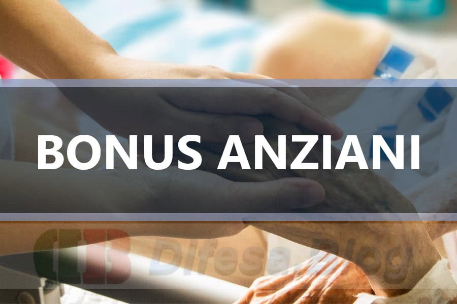 bonus anziani