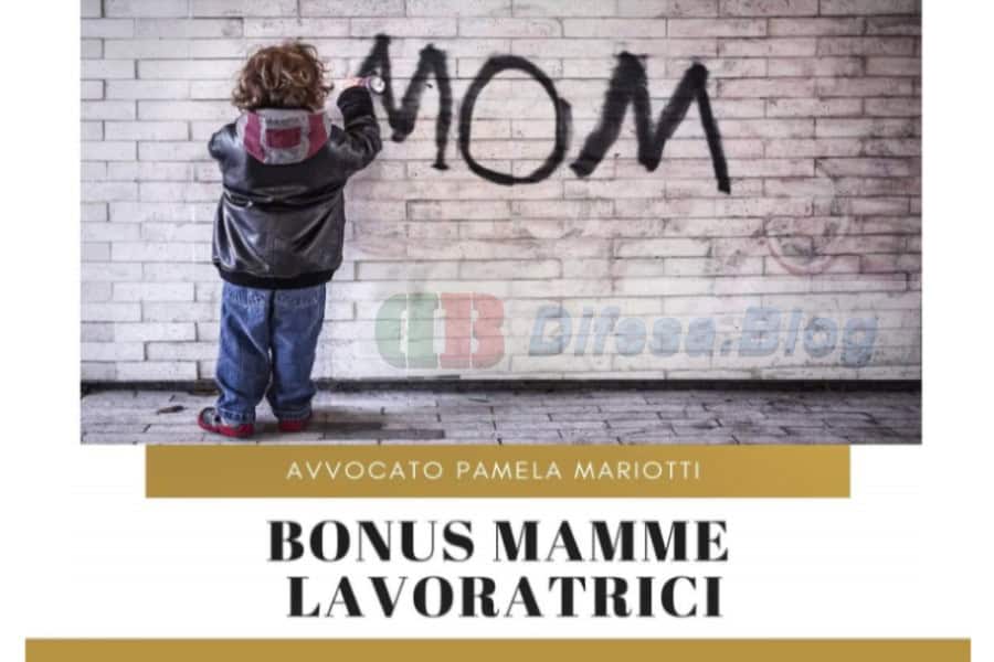 bonus mamme lavoratrici