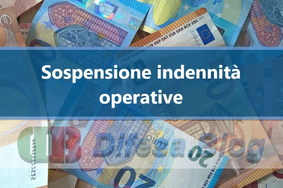 sospensione indennità operative